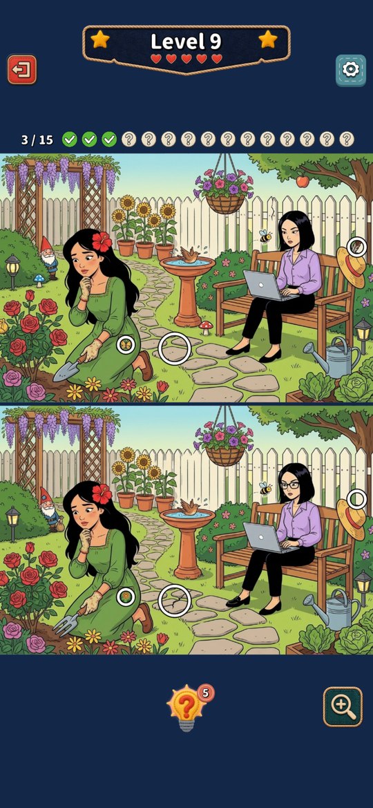 Spot the Diff: Drama Style screenshot